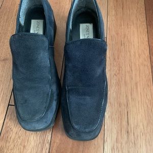 Blue suede shoes by Jones New York